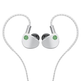 Soratune BI02 in Ear Monitors Earphones, HiFi IEM Wire Earbuds with Mic, Gaming IEM Headphones with 2Pin Detachable Cable for Singer Musicians Drummers DJ (Type C)