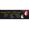 Lindy Old Guide's Secret 3-Hook Harness - Fire Tiger