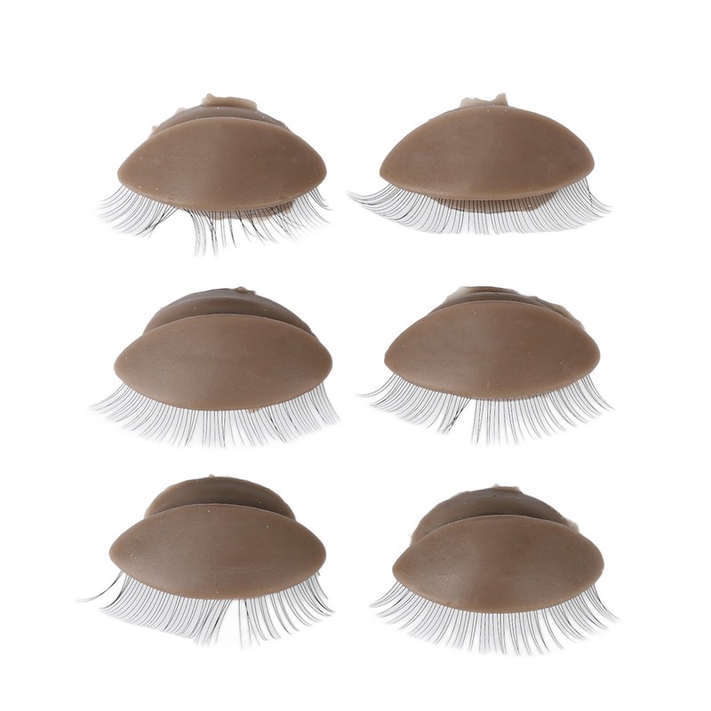 Lash Mannequin Head Makeup Eyelash Extension Practice Doll Head with