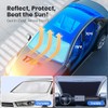 Magnelex Parasol de parabrisas, reflector de calor para coche ,