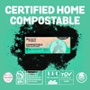 MyEcoWorld® Compostable Kitchen Waste Bags - 48 Count - 100%