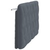 vidaXL Hanging Upholstered Headboard Cushion in Dark Gray Velvet -