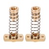 2-Pack CR10 Z axis T8 Anti Backlash Spring Loaded Nut