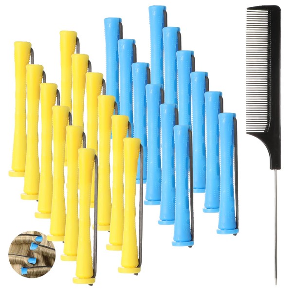 Hair Perm Rods Set Hair Rods Plastic Hair Curling Rollers