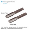 CoCud Hand Threading Taps, M10 x 1.25 Thread, Metric Alloy