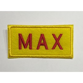 shoperama 2 Broke Girls Name Plate Caroline or Max Waitress Series Costume Carnival Costume Sign, Variant: Max