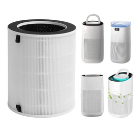 Breabetter 2-Pack Sans Replacement Filter Compatible with Sans/MAX/MAGE/MAGE PRO Air Purifiers and/Air-Honati/Compass Home Smart/Taylor Swoden/Cuckoo CAC-J1510FW/Rosewill RHAP-20001, 20002