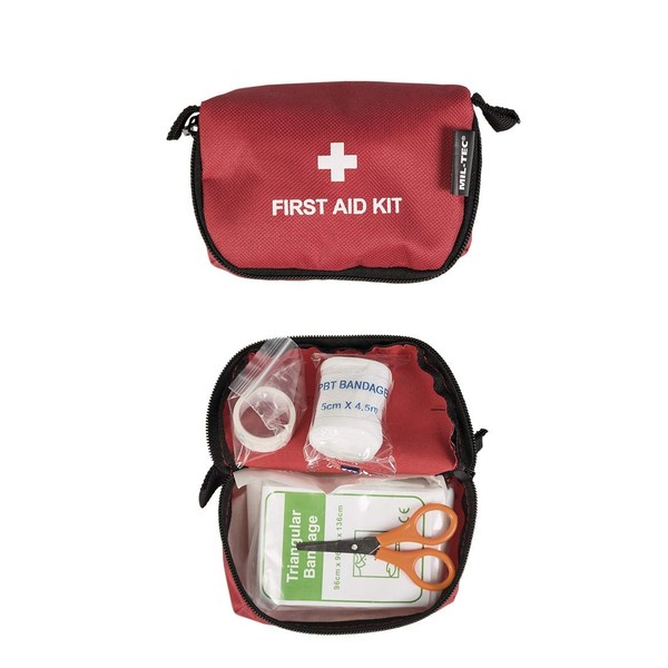FIRST AID KIT SM RED