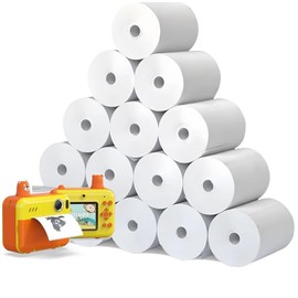 15 Rolls Printing Paper for Kids Camera, BetterJonny Instant Thermal Paper for Kids Camera, Width 5.7 cm, for Boys, Girls, Students, Gift