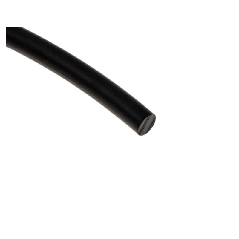Round Cord Seal Rubber 1 m EPDM Black Rubber Cord