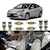 AUTOGINE 8 Piece White Interior LED Lights Kit for Toyota