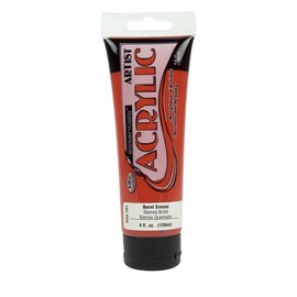 Royal & Langnickel Essentials Acrylic Tube Paint, 120ml, Burnt Sienna