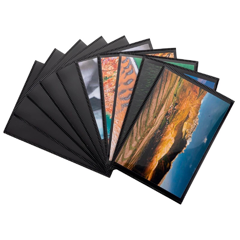 CHUNNIAO Magnetic Picture Frame 2.5X3.5-20 pack,Wallet Size Photo Magnets Sleeves