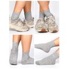 Tarpop 100 Pairs Mens Socks Bulk Moisture Wicking Socks Casual