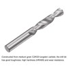 sourcing map Solid Carbide Drill Bits, 6.5mm C2/K20 Tungsten Carbide