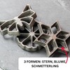 Westmark Wafflebäckerei, with 3 designs, with recipe booklet, mold size: