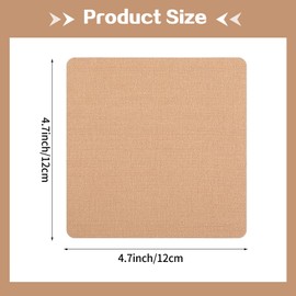 Huaerle 50 Pcs Thigh Lift Tape Instalift Tape for Legs Invisible Patch Elastic Anti Chafing Tape for Inner Thigh Sagging Loose Skin Flat Stomach Back Fat Belly, 4.7 x 4.7inch