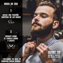Cera Para Barba, Cabello Y Bigote Mamba Shave Gel Barba                                                                                               