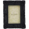 Shabby Chic Style Very Ornate Black Photo Frame for 6x4