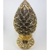 Table Decor Gold Egg Sculpture Figure Arabic 99 Names of