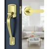 Mensarix Front Door Handle No Lock for Right & Left