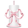 Jarthenaamcs Trendy Bow Paper Towel Holder Cute Pink Bow Knot