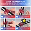 Chelhead UTV Flag Antenna Mount for 1.5 to 1.75, 1.75