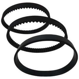Replacement Belt Set for Bissell ProHeat 2X Revolution Pet Pro Plus: 19862, 19863, Replace for 1611129/1611130/ 1606428, Rubber, Black, Easy to Replace by Acupress