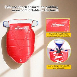 HXRROO Upgraded Taekwondo Sparring Gear Set, Training Equipment, Light Weighted and Soft, for Taekwondo Karate Trainer Children Youth Adult