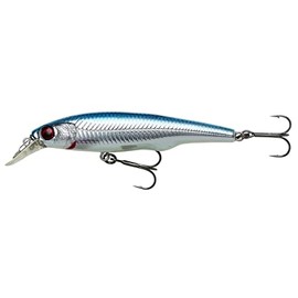 Savage Gear Gravity Twitch SR Wobbler Floating 9.5 cm 15 g - Twitch Bait, Colour: Blue Chrome