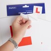 Stephens Learner Plates Red Pack Of 2 L Plate Stickers