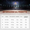 Pardofelis Maglia e pantaloncini da basket per ragazzi, ad asciugatura