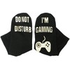 Arruweer Novelty Socks Do Not Disturb Gaming Socks Funny Gifts