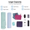 sportsnew Yoga Mat Bag, Full Zip Cargo Yoga Mat Carrier
