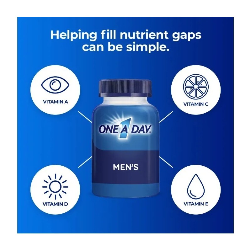 One A Day Vitaminas Premium Hombre (200 Tabletas) Americano Sin