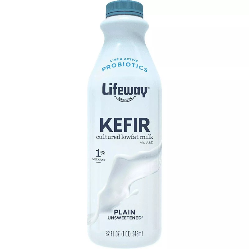 LifeWay 4 Bottles Lifeway Lowfat Milk Plain Kefir 12 Probiotic