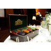 Ahmad Tea Keeper Wooden Box with 80-Count Assorted Tea Bags