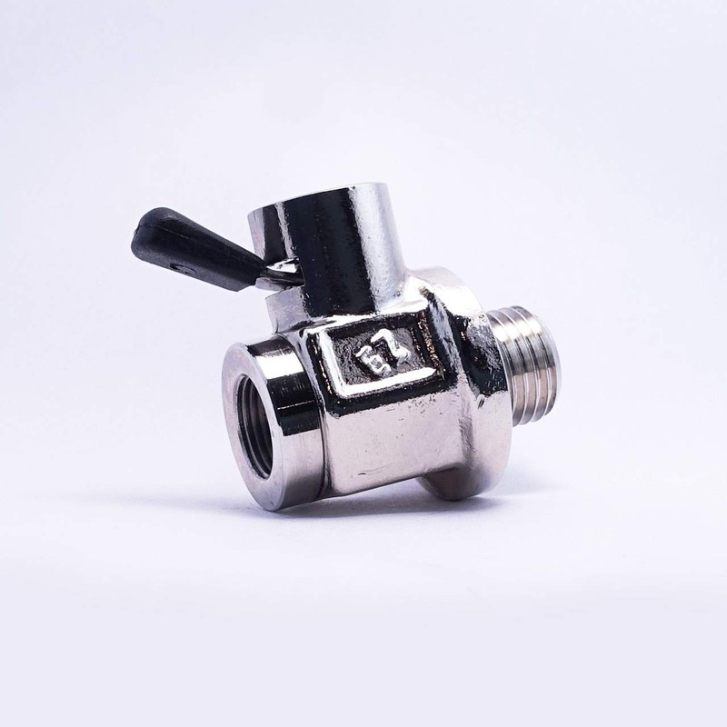 EZ (EZ-106) Silver 14mm-1.5 Thread Size Oil Drain Valve