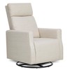 Dream On Me Oliver Swivel GliderWith 360-Degree Swivel and Plush