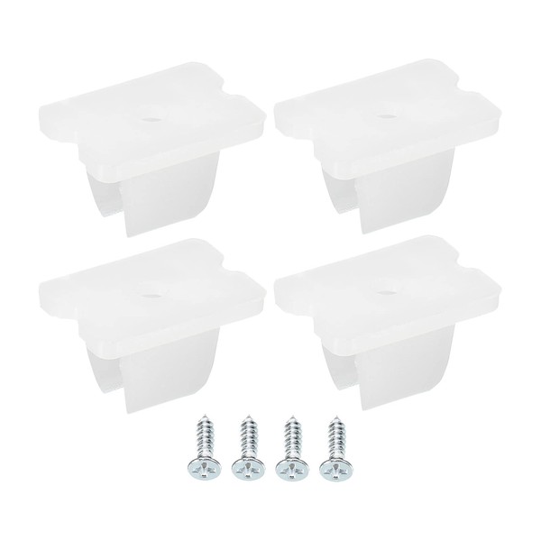 sourcing map sourcing map 30 Stck wsserdichter LED-Lichtstreifenclips, Befestigungsklemmen, passend