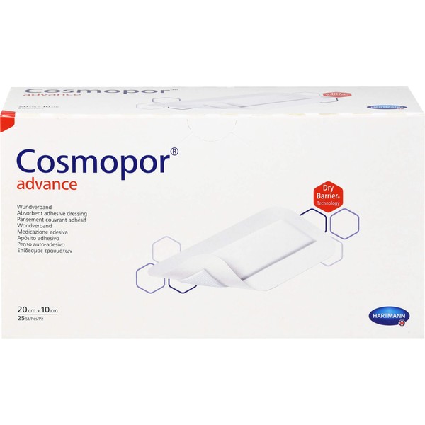 Cosmopor Advance 20x10cm, 25 St PFL