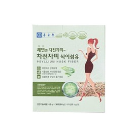 Chong Kun Dang Health Psyllium Husk Dietary Fiber 6g x 30 Packets 1 ESC / 종근당건강 차전자피 식이섬유 6g x 30포 1개 ESC