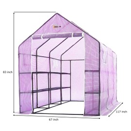 Ogrow PE Greenhouse Cloche Replacement Cover