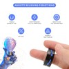 Anxiety Rings for Women Men, Support DIY Audible Toggle Magnetic