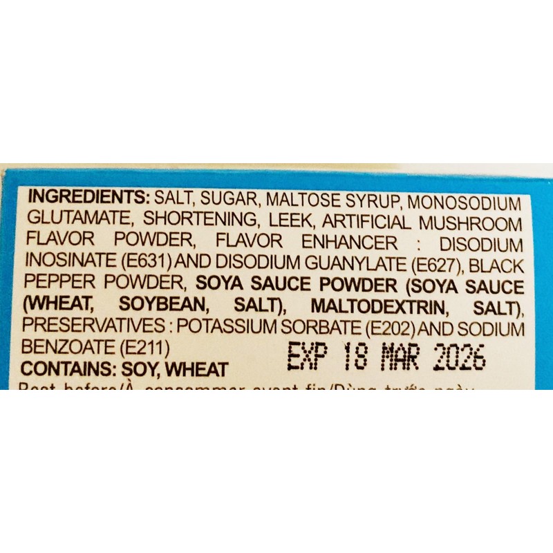 Mini Bao Long Vegetarian Soup Cubes, 2.64 oz, Pack of