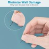 10Pcs Heavy Duty Picture Hangers with Nails, Kinxuanda Professional Picture
