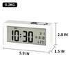 CYMNER Desk Clock - Classic Alarm Clock with Elegant Design,