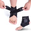 Bodyprox Ankle Support Brace, Breathable Neoprene Sleeve, Adjustable Wrap! Bodyprox