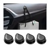 BWBWND 4PCS Car Mini Hooks, Self-Adhesive Backseat Hanger Multifunctional Vehicle