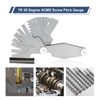 PLAXCON 29 Degree Acme Screw Pitch Gauge Stainless Steel Thread